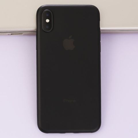 Ốp lưng iPhone X nhựa dẻo TPU colorful OSMIA Xám