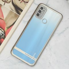 Ốp lưng Oppo A53 nhựa dẻo TPU Electroplating Future COSANO Bạc 