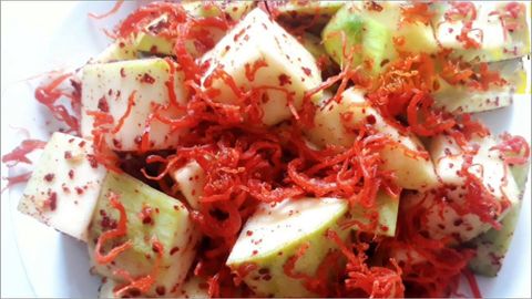 Cách làm xoài lắc bò khô chua cay siêu ngon đơn giản dễ làm tại nhà