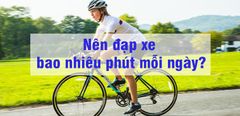  Nên đạp xe bao nhiêu phút mỗi ngày thì có lợi cho sức khoẻ? 