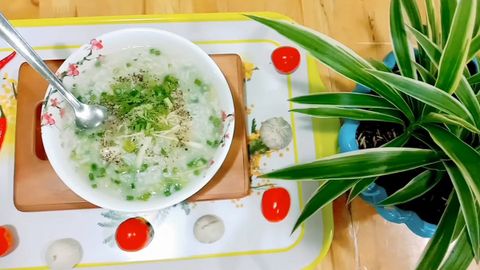 Cách nấu cháo hành giải cảm hiệu quả ai cũng làm được