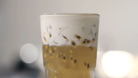Cách làm trà chanh dây macchiato chua chua ngọt ngọt giải nhiệt mùa hè