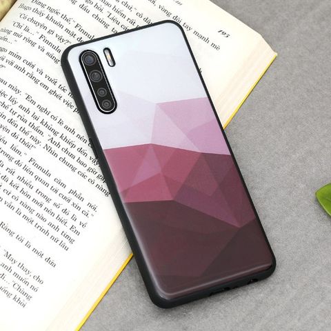 Ốp lưng Oppo A91 Nhựa cứng viền dẻo Glue Case MEEKER CN13200108 Hồng nâu