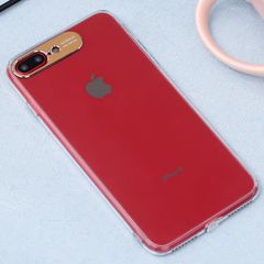  Ốp lưng iPhone 7 Plus/ 8 Plus Nhựa cứng viền dẻo Metalic MEEKER Gold 