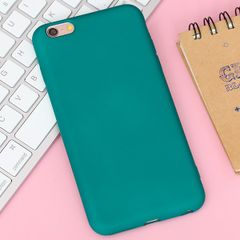  Ốp lưng iPhone 6/6s+ Nhựa dẻo Artifical Silicone MEEKER TPU Xanh ngọc 