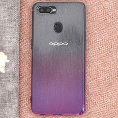  Ốp lưng Oppo F9 nhựa dẻo bling-bling OSMIA Đỏ 