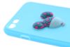 Ốp lưng iPhone 7 - iPhone 8 Nhựa dẻo Cartoon OSMIA Chuột Xanh trời