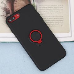  Ốp lưng iPhone 7 Plus/ 8 Plus nhựa dẻo CHESS RING JM Đen đỏ 