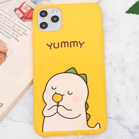 Ốp lưng iPhone 11 Pro Max Nhựa dẻo UV OSMIA CKTG903 Yummy Vàng