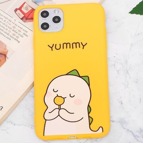 Ốp lưng iPhone 11 Pro Max Nhựa dẻo UV OSMIA CKTG903 Yummy Vàng