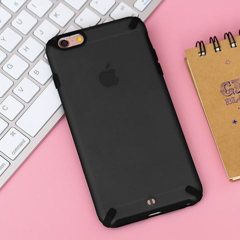 Ốp lưng iPhone 6/6s+ Nhựa dẻo Design TPU case MEEKER TPU Đen