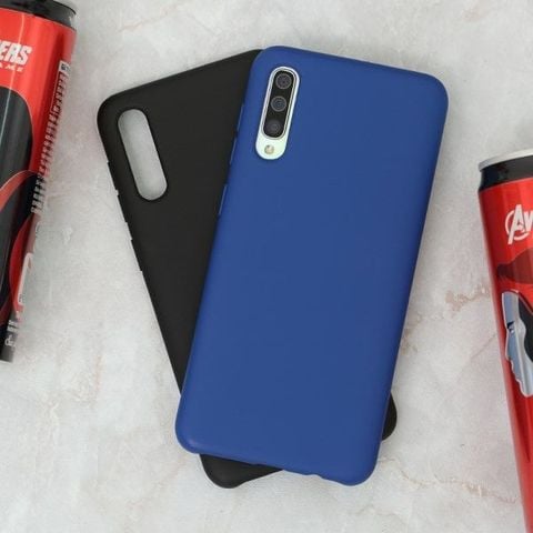 Ốp lưng Galaxy A50 /A50s nhựa dẻo Fake Silicon JM Navy