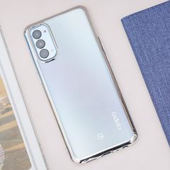  Ốp lưng Oppo Reno4 Nhựa dẻo HANDLE JM Xanh Đậm 