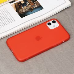  Ốp lưng iPhone 11 Nhựa dẻo Jelly Silicone JM Đỏ 