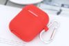Túi đựng AirPods 1 & 2 silicone kèm móc JM PDC013 Xám