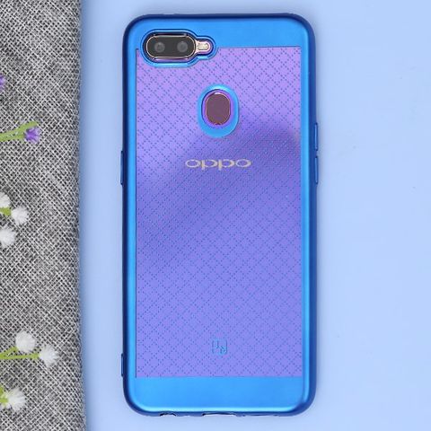 Ốp lưng Oppo F9 Nhựa dẻo Noisele JM xanh navy