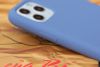 Ốp lưng iPhone 11 Pro nhựa dẻo LIQUID SILICONE B JM Xanh biển sâu