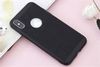 Ốp lưng iPhone X Nhựa dẻo Simo Soft JM Đen