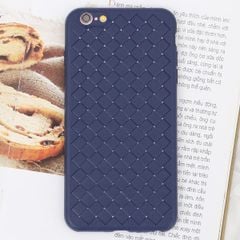  Ốp lưng iPhone 6 Plus - 6s Plus nhựa dẻo Woven OSMIA Xanh Navy 