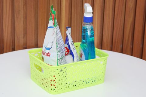 Rổ nhựa 25.2 x 19.5 x 10.5 cm Tự Lập TL1-952