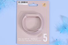  Dây nhựa TPU Miband 5 Hồng M001-02-05 