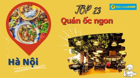 Top 23 quán ốc ngon Hà Nội giá rẻ chất lượng nổi tiếng nhất ăn là ghiền