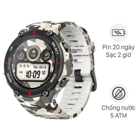 Đồng hồ thông minh Huami Amazfit T-Rex Camo