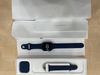 Apple Watch S6 GPS, 44mm Blue Aluminium Case with Deep Navy Sport Band - Regular (M00J3VN/A)