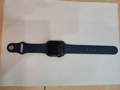  Apple Watch S6 GPS, 44mm Blue Aluminium Case with Deep Navy Sport Band - Regular (M00J3VN/A) 