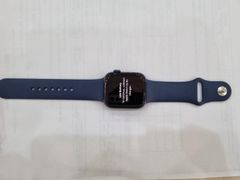  Apple Watch S6 GPS, 44mm Blue Aluminium Case with Deep Navy Sport Band - Regular (M00J3VN/A) 