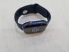 Apple Watch S6 GPS, 44mm Blue Aluminium Case with Deep Navy Sport Band - Regular (M00J3VN/A)