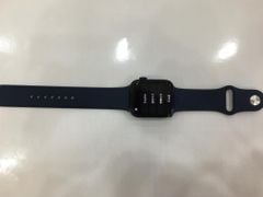  Apple Watch S6 GPS, 44mm Blue Aluminium Case with Deep Navy Sport Band - Regular (M00J3VN/A) 