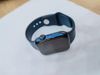Apple Watch S6 GPS, 44mm Blue Aluminium Case with Deep Navy Sport Band - Regular (M00J3VN/A)