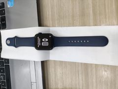  Apple Watch S6 GPS, 44mm Blue Aluminium Case with Deep Navy Sport Band - Regular (M00J3VN/A) 