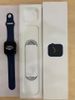 Apple Watch S6 GPS, 44mm Blue Aluminium Case with Deep Navy Sport Band - Regular (M00J3VN/A)