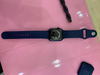 Apple Watch S6 GPS, 44mm Blue Aluminium Case with Deep Navy Sport Band - Regular (M00J3VN/A)