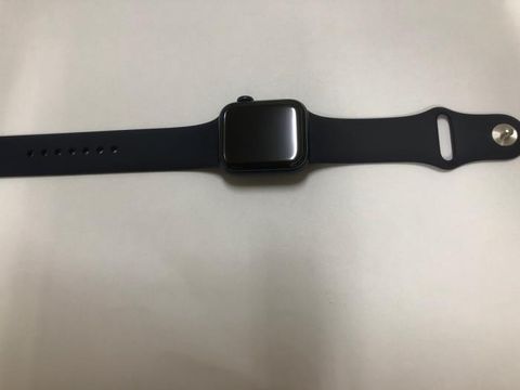Apple Watch S6 GPS, 40mm Blue Aluminium Case with Deep Navy Sport Band - Regular