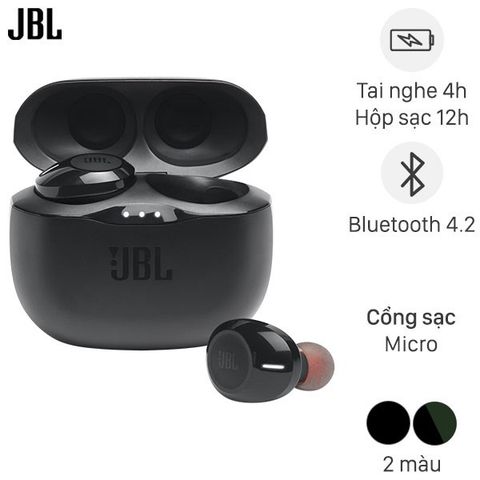 Tai nghe Bluetooth True Wireless JBL Tune 120