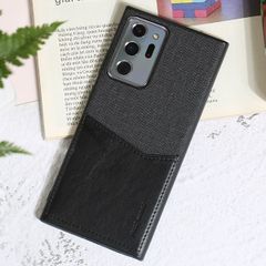  Ốp lưng Galaxy Note 20 Ultra Nhựa cứng viền dẻo V Pocket II JM Đen 