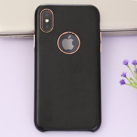 Ốp lưng iPhone X Nhựa cứng Lolly PU Leather