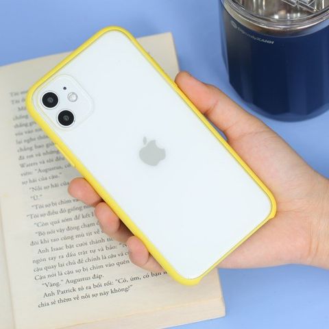 Ốp lưng iPhone 11 nhựa cứng viền dẻo ORIGIN KINGKONG JM Vàng