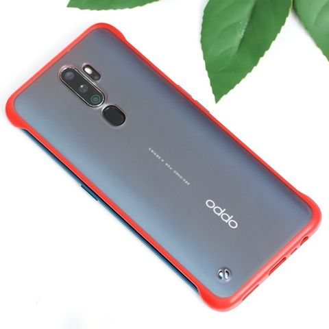 Ốp lưng Oppo A9 Nhựa cứng TPU matte PC TKS-513 MEEKER đỏ
