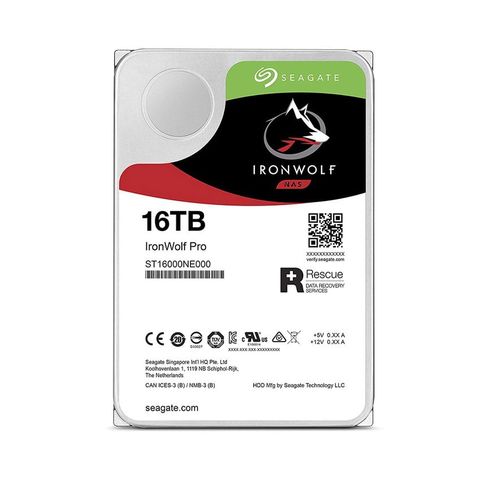 Ổ Cứng Hdd Seagate Ironwolf Pro 16tb 3.5 Inch, 7200rpm, Sata, 256mb Cache
