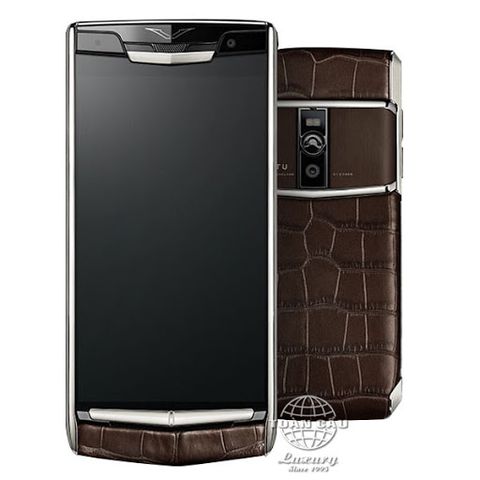 Vertu New Signature Touch Cocoa Alligator