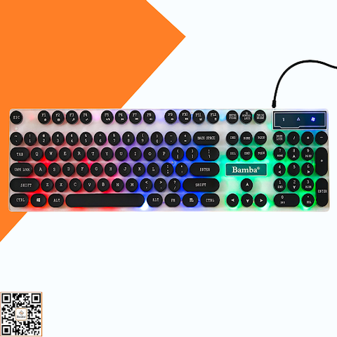 Keyboard bamba B11 (Có đèn) chuyên game