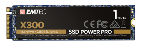 Ssd Emtec Pcie Nvme Power Pro X300 (1tb)