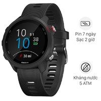  Đồng hồ thông minh Garmin Forerunner 245 Music dây silicone đen 