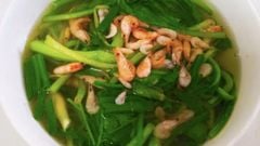  Cách nấu canh cải ngọt nấu tép tươi thơm ngon, dân dã rất bắt cơm 