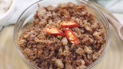  Cách làm thịt băm rang riềng ngon khó cưỡng ăn là hao cơm 
