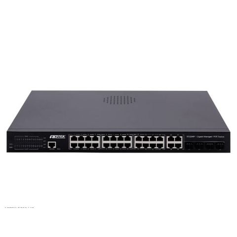 Manage Gigabit Switch Poe Aptek 24 Port Sg2244p